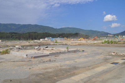 陸前高田市中心部